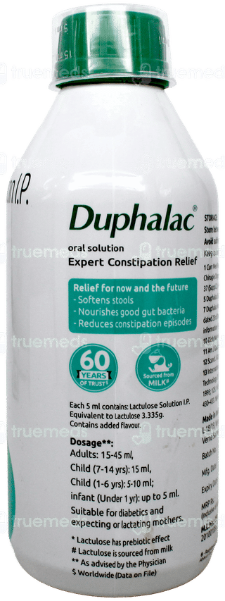 Duphalac Lemon Flavour Solution 450Ml